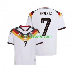 Německo Kai Havertz 7 Domácí Dres MS ve fotbale 2026 Krátký rukáv Muže Fotbalové Dresy
