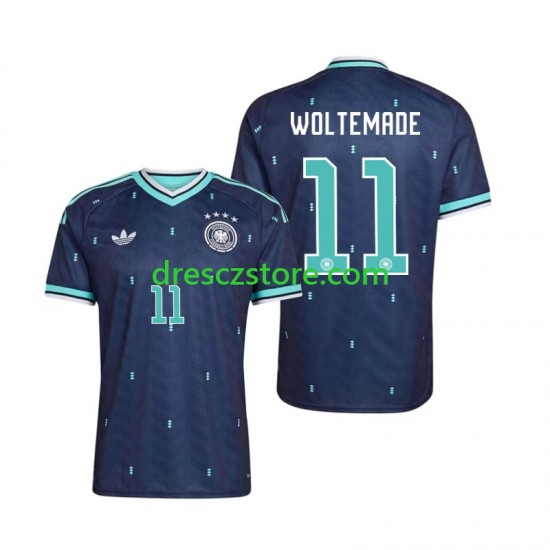 Německo Nick Woltemade 11 Venkovní Dres MS ve fotbale 2026 Krátký rukáv Muže Fotbalové Dresy
