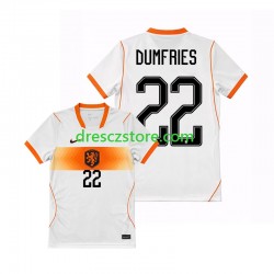 Nizozemsko Denzel Dumfries 22 Venkovní Dres MS ve fotbale 2026 Krátký rukáv Muže Fotbalové Dresy