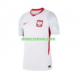 Polsko Domácí Dres 2026 2027 Krátký rukáv Muže Fotbalové Dresy