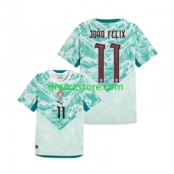 Portugalsko Joao Felix 11 Venkovní Dres MS ve fotbale 2026 Krátký rukáv Muže Fotbalové Dresy