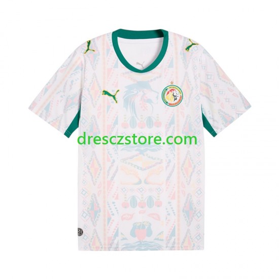 Senegal Domácí Dres 2026 2027 Krátký rukáv Muže Fotbalové Dresy