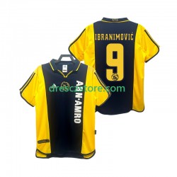 AFC Ajax IBRANIMOVIC 9 2000 2001 Retro Venkovní Dres Krátký rukáv Muže Fotbalové Dresy