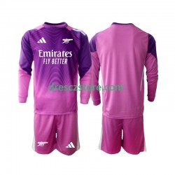 Arsenal Brankářské Alternativní Dres 2025-2026 Dlouhý rukáv Děti Fotbalové Dresy