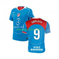 Atlético Madrid Alexander Sorloth 9 Alternativní Dres 2025-2026 Krátký rukáv Muže Fotbalové Dresy