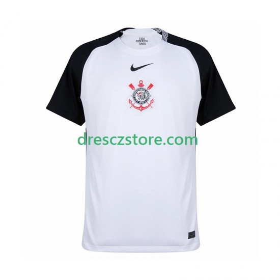 Corinthians Domácí Dres 2025-2026 Krátký rukáv Muže Fotbalové Dresy