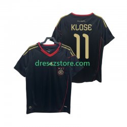 Německo KLOSE 11 Retro Venkovní Dres 2010 Krátký rukáv Muže Fotbalové Dresy