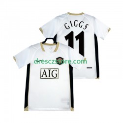 Manchester United GIGGS 11 -2007 Retro Venkovní Dres 2006 Krátký rukáv Muže Fotbalové Dresy