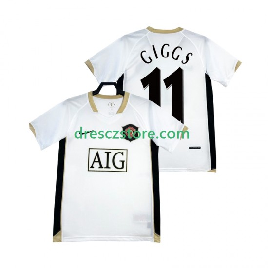 Manchester United GIGGS 11 -2007 Retro Venkovní Dres 2006 Krátký rukáv Muže Fotbalové Dresy