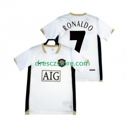 Manchester United RONALDO 7 -2007 Retro Venkovní Dres 2006 Krátký rukáv Muže Fotbalové Dresy