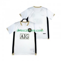 Manchester United -2007 Retro Venkovní Dres 2006 Krátký rukáv Muže Fotbalové Dresy