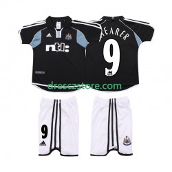 Newcastle United SHEARER 9 2000 2001 Retro Venkovní Dres Krátký rukáv Děti Fotbalové Dresy