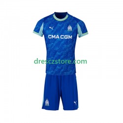 Olympique Marseille Alternativní Dres 2025-2026 Krátký rukáv Děti Fotbalové Dresy