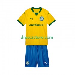 Palmeiras Alternativní Dres 2025-2026 Krátký rukáv Děti Fotbalové Dresy