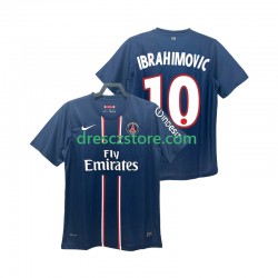 Paris Saint-Germain Ibrahimović 10 2012 2013 Retro Domácí Dres Krátký rukáv Muže Fotbalové Dresy