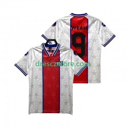 Paris Saint-Germain WEAH 9 1995 Retro Venkovní Dres 1994 Krátký rukáv Muže Fotbalové Dresy