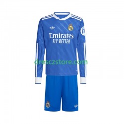 Real Madrid Alternativní Dres 2025-2026 Dlouhý rukáv Děti Fotbalové Dresy