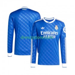 Real Madrid Alternativní Dres 2025-2026 Dlouhý rukáv Muže Fotbalové Dresy