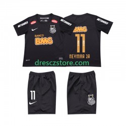 Santos NEYMAR JR 11 Classic 2012 2013 Retro Venkovní Dres Krátký rukáv Děti Fotbalové Dresy