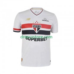Sao Paulo Domácí Dres 2025-2026 Krátký rukáv Muže Fotbalové Dresy