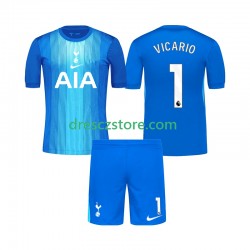 Tottenham Hotspur Guglielmo Vicario 1 Brankářské Venkovní Dres 2025-2026 Krátký rukáv Děti Fotbalové Dresy