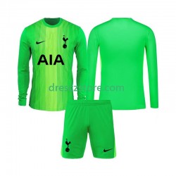 Tottenham Hotspur Brankářské Domácí Dres 2025-2026 Dlouhý rukáv Děti Fotbalové Dresy