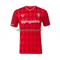 Twente Domácí Dres 2025-2026 Krátký rukáv Muže Fotbalové Dresy