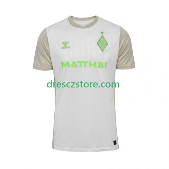 Werder Bremen Venkovní Dres 2025-2026 Krátký rukáv Muže Fotbalové Dresy