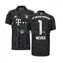 FC Bayern Mnichov Manuel Neuer 1 Brankářské Venkovní Dres 2022-2023 Krátký rukáv Muže Fotbalové Dresy