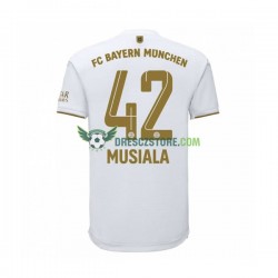FC Bayern Mnichov Musiala 42 Venkovní Dres 2022-2023 Krátký rukáv Muže Fotbalové Dresy