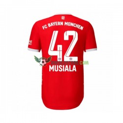FC Bayern Mnichov Musiala 42 Domácí Dres 2022-2023 Krátký rukáv Muže Fotbalové Dresy