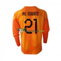 Saúdská Arábie Mohammed Al-Owais 21 Brankářské Venkovní Dres MS ve fotbale 2022 Dlouhý rukáv Muže Fotbalové Dresy