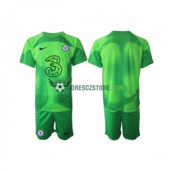 Chelsea Brankářské Alternativní Dres 2022-2023 Krátký rukáv Děti Fotbalové Dresy