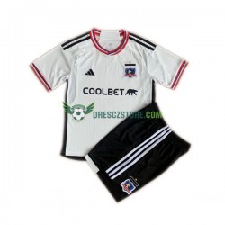 Colo-Colo Domácí Dres 2023 Krátký rukáv Děti Fotbalové Dresy