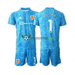 Manchester United DE GEA 1 Brankářské Domácí Dres 2022-2023 Krátký rukáv Děti Fotbalové Dresy
