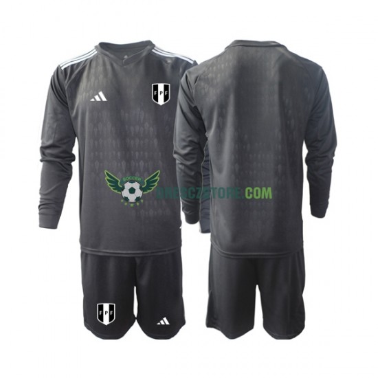 Peru Brankářské Domácí Dres 2023 Dlouhý rukáv Děti Fotbalové Dresy