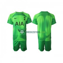 Tottenham Hotspur Brankářské Venkovní Dres 2022-2023 Krátký rukáv Děti Fotbalové Dresy