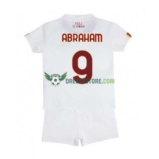 AS Řím Tammy Abraham 9 Venkovní Dres 2022-2023 Krátký rukáv Děti Fotbalové Dresy