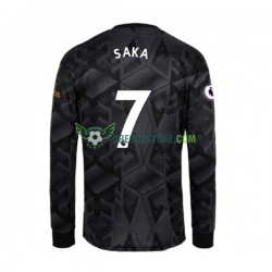 Arsenal Bukayo Saka 7 Venkovní Dres 2022-2023 Dlouhý rukáv Muže Fotbalové Dresy