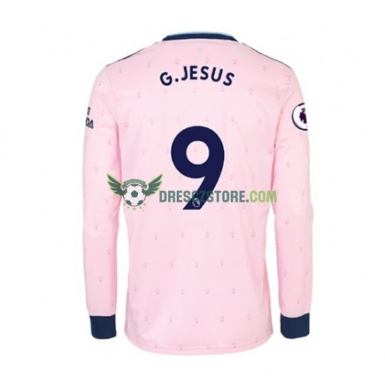 Arsenal Gabriel Jesus 9 Alternativní Dres 2022-2023 Dlouhý rukáv Muže Fotbalové Dresy