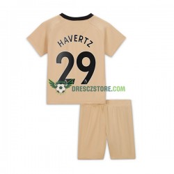 Chelsea Havertz 29 Alternativní Dres 2022-2023 Krátký rukáv Děti Fotbalové Dresy