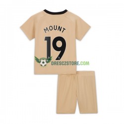 Chelsea Mount 19 Alternativní Dres 2022-2023 Krátký rukáv Děti Fotbalové Dresy