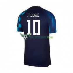 Chorvatsko Modrić 10 Venkovní Dres MS ve fotbale 2022 Krátký rukáv Muže Fotbalové Dresy