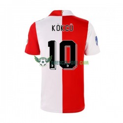 Feyenoord Rotterdam Orkun Kokcu 10 Domácí Dres 2022-2023 Krátký rukáv Muže Fotbalové Dresy