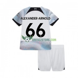 Liverpool Alexander-Arnold 66 Venkovní Dres 2022-2023 Krátký rukáv Děti Fotbalové Dresy
