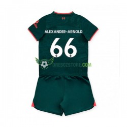 Liverpool Alexander-Arnold 66 Alternativní Dres 2022-2023 Krátký rukáv Děti Fotbalové Dresy