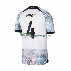 Liverpool Virgil 4 Venkovní Dres 2022-2023 Krátký rukáv Muže Fotbalové Dresy