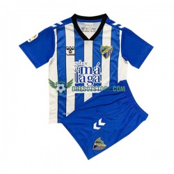 Málaga CF Domácí Dres 2022-2023 Krátký rukáv Děti Fotbalové Dresy