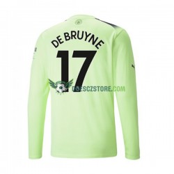 Manchester City De Bruyne 17 Alternativní Dres 2022-2023 Dlouhý rukáv Muže Fotbalové Dresy