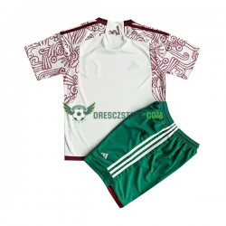Mexiko Venkovní Dres MS ve fotbale 2022 Krátký rukáv Děti Fotbalové Dresy